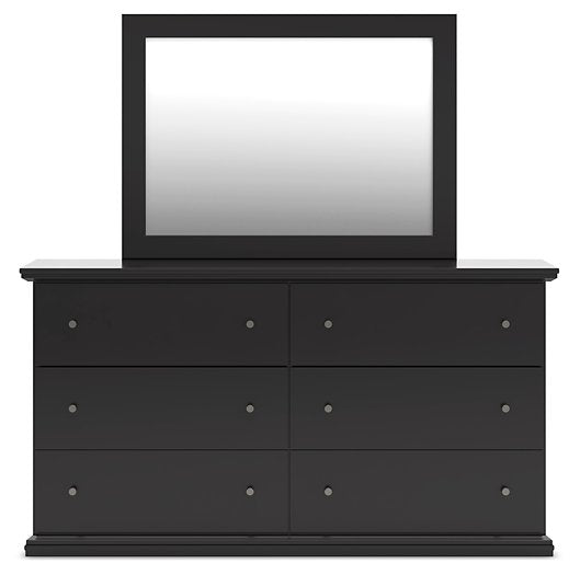 Maribel Dresser and Mirror - U&U Home Budget Furniture (Carteret, NJ)