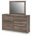 Elbrim Dresser and Mirror - U&U Home Budget Furniture (Carteret, NJ)