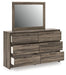 Elbrim Dresser and Mirror - U&U Home Budget Furniture (Carteret, NJ)