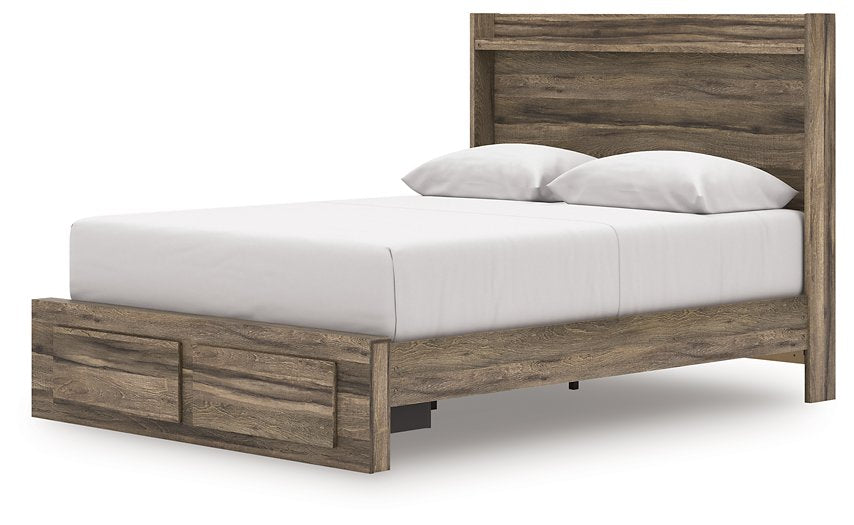 Elbrim Panel Storage Bed - U&U Home Budget Furniture (Carteret, NJ)