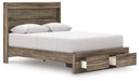 Elbrim Panel Storage Bed - U&U Home Budget Furniture (Carteret, NJ)