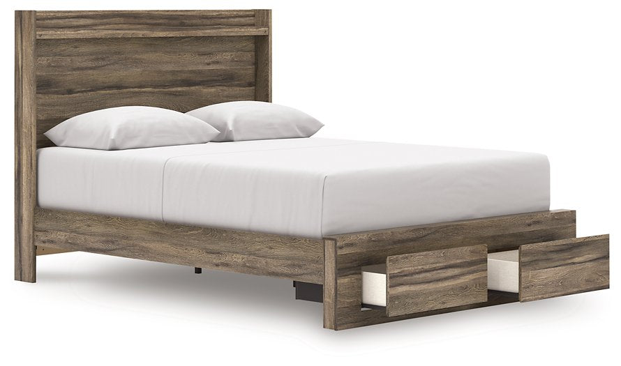 Elbrim Panel Storage Bed - U&U Home Budget Furniture (Carteret, NJ)