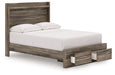 Elbrim Panel Storage Bed - U&U Home Budget Furniture (Carteret, NJ)