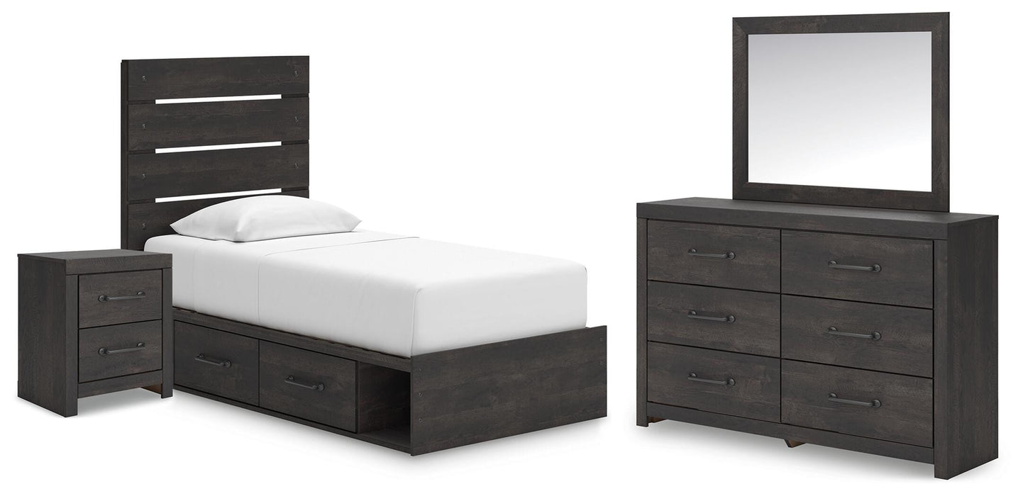 Hollivern Bedroom Set - U&U Home Budget Furniture (Carteret, NJ)