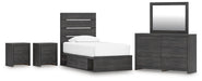 Hollivern Bedroom Set - U&U Home Budget Furniture (Carteret, NJ)