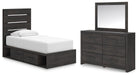Hollivern Bedroom Set - U&U Home Budget Furniture (Carteret, NJ)