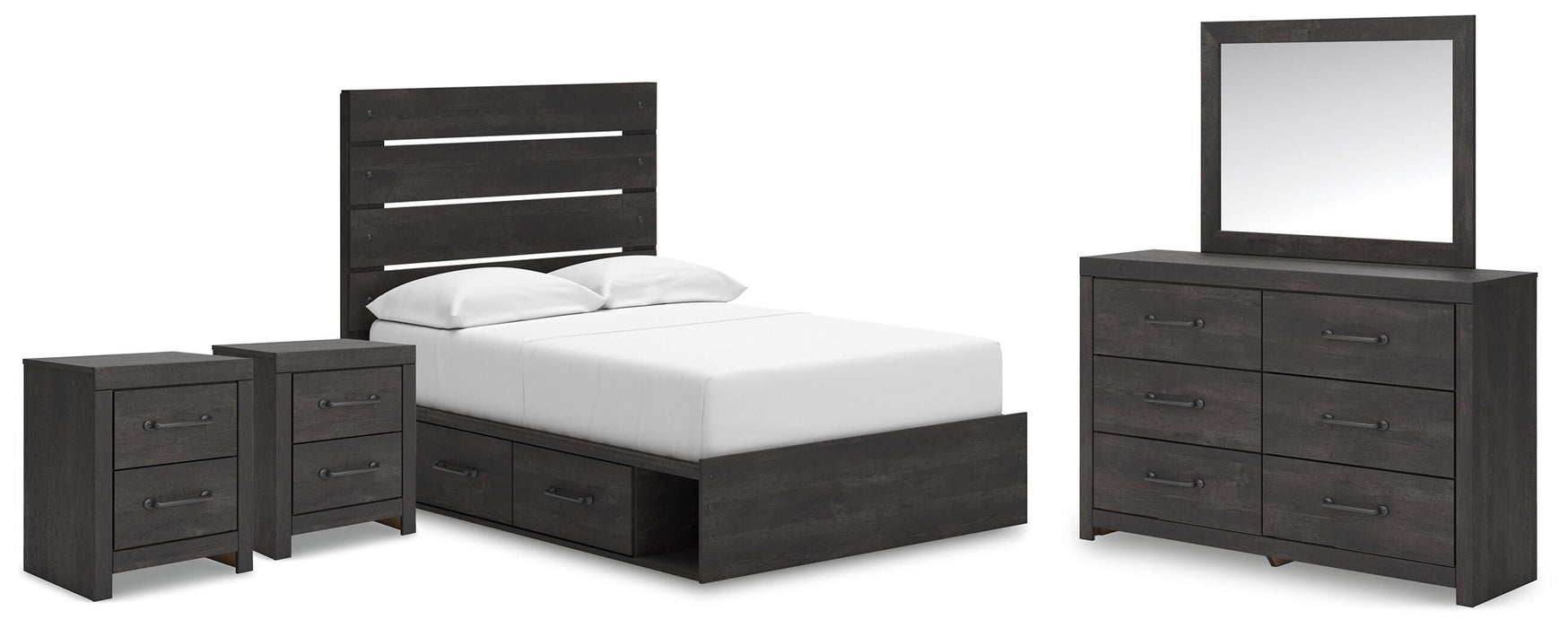 Hollivern Bedroom Set - U&U Home Budget Furniture (Carteret, NJ)