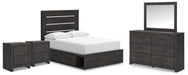 Hollivern Bedroom Set - U&U Home Budget Furniture (Carteret, NJ)