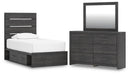 Hollivern Bedroom Set - U&U Home Budget Furniture (Carteret, NJ)
