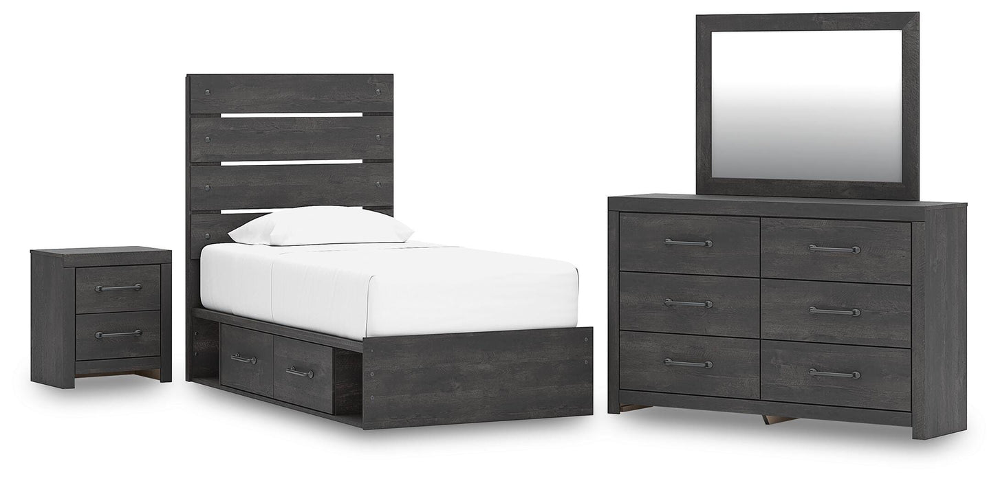 Hollivern Bedroom Set - U&U Home Budget Furniture (Carteret, NJ)