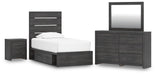 Hollivern Bedroom Set - U&U Home Budget Furniture (Carteret, NJ)