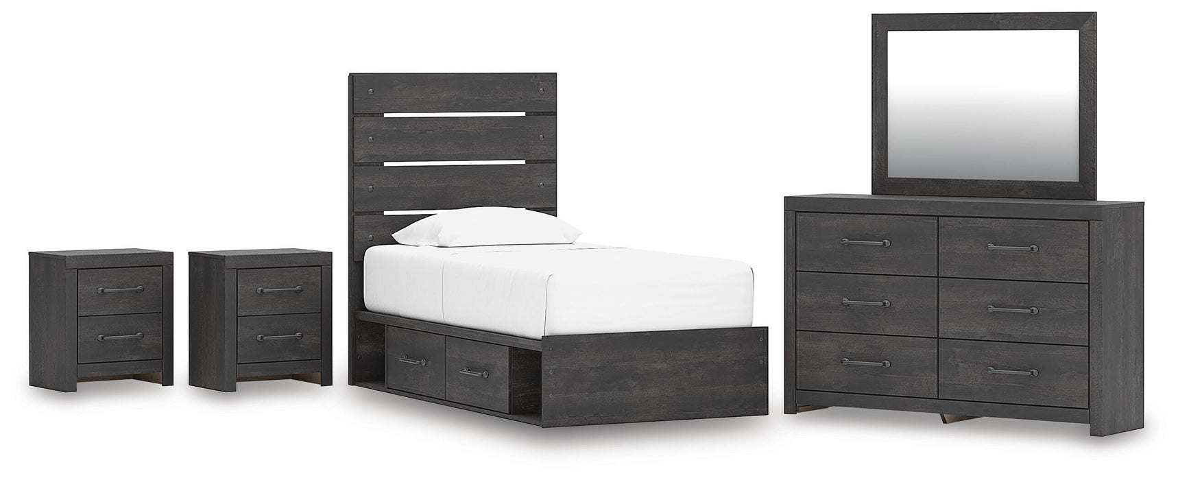 Hollivern Bedroom Set - U&U Home Budget Furniture (Carteret, NJ)