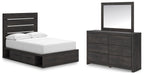 Hollivern Bedroom Set - U&U Home Budget Furniture (Carteret, NJ)