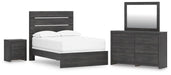 Hollivern Bedroom Set - U&U Home Budget Furniture (Carteret, NJ)