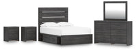 Hollivern Bedroom Set - U&U Home Budget Furniture (Carteret, NJ)