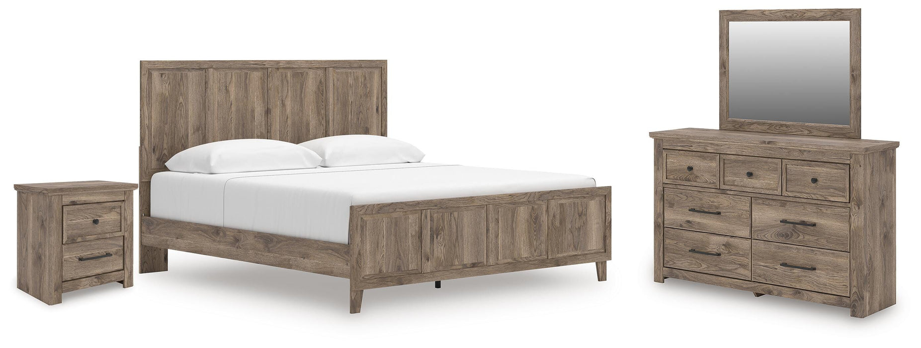 Rusticott Bedroom Set - U&U Home Budget Furniture (Carteret, NJ)