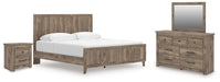Rusticott Bedroom Set - U&U Home Budget Furniture (Carteret, NJ)