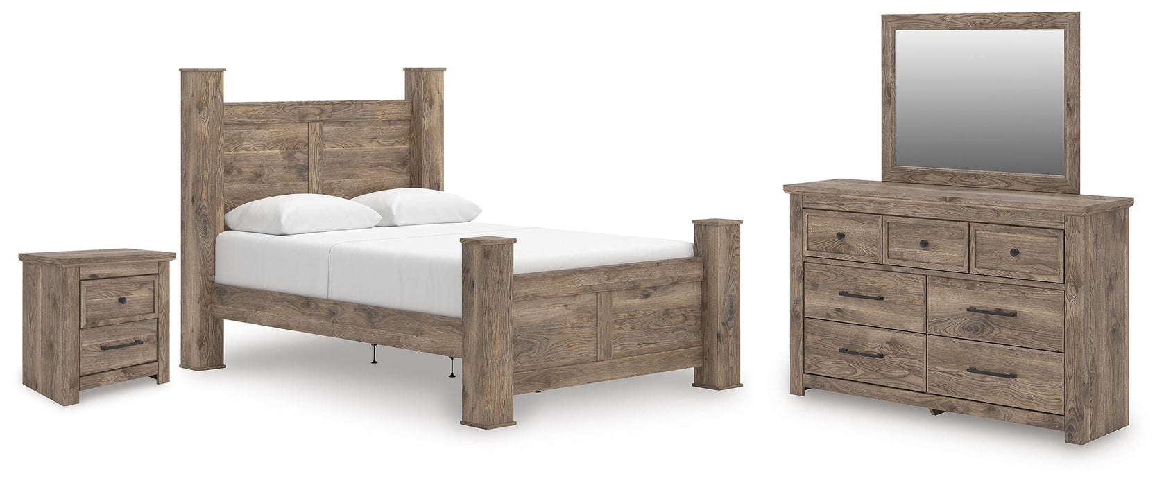 Rusticott Bedroom Set - U&U Home Budget Furniture (Carteret, NJ)