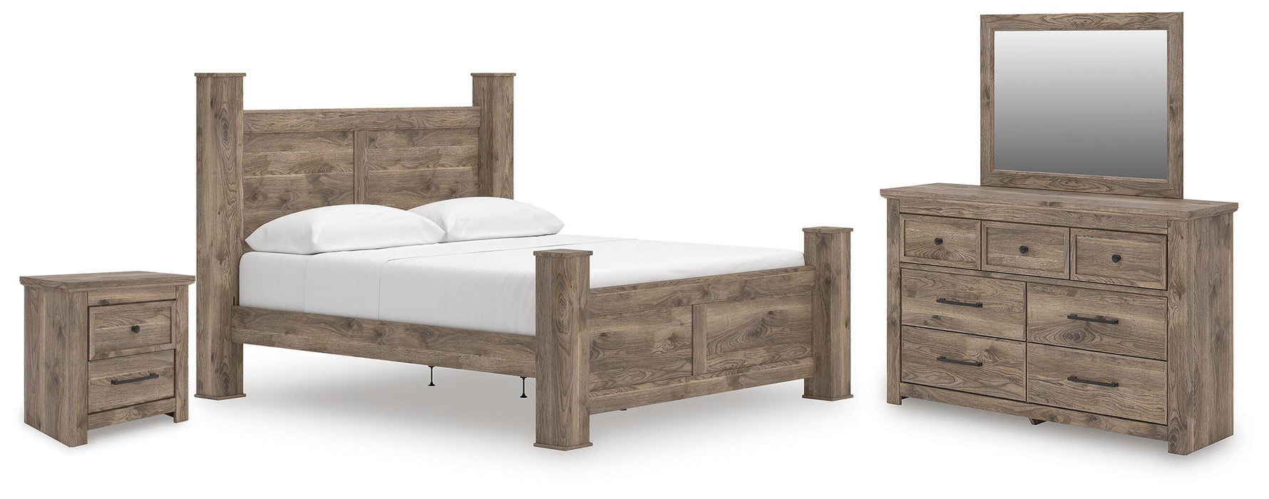 Rusticott Bedroom Set - U&U Home Budget Furniture (Carteret, NJ)