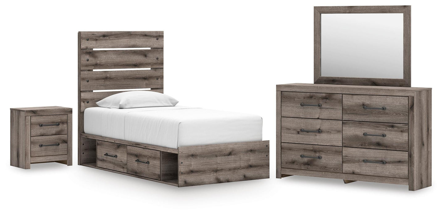 Graystorm Bedroom Set - U&U Home Budget Furniture (Carteret, NJ)