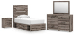 Graystorm Bedroom Set - U&U Home Budget Furniture (Carteret, NJ)