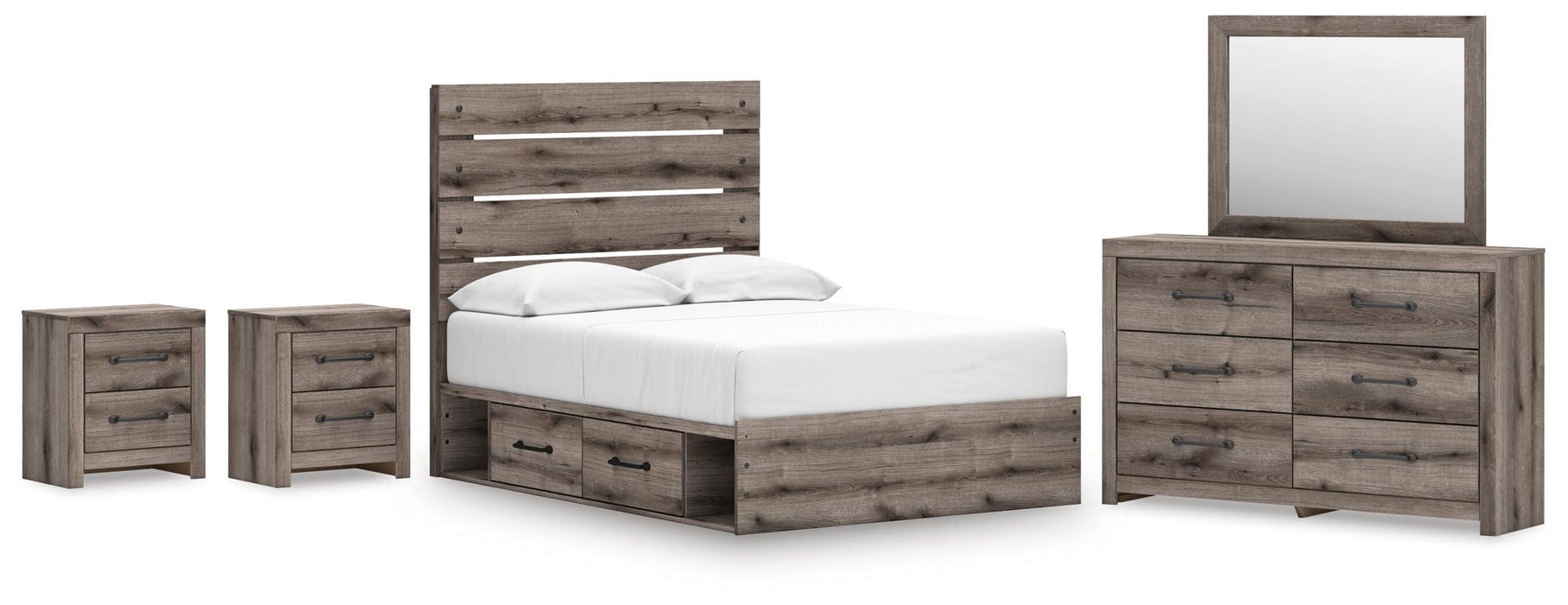 Graystorm Bedroom Set - U&U Home Budget Furniture (Carteret, NJ)