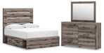 Graystorm Bedroom Set - U&U Home Budget Furniture (Carteret, NJ)