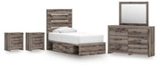 Graystorm Bedroom Set - U&U Home Budget Furniture (Carteret, NJ)