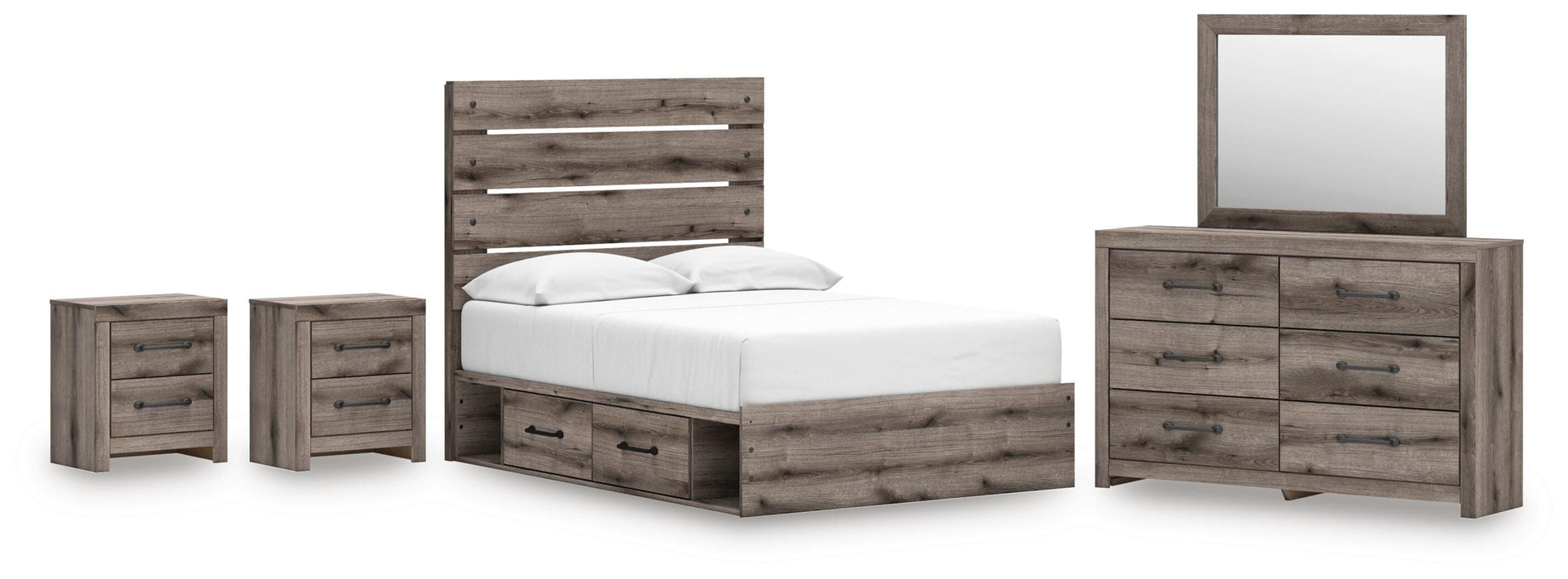 Graystorm Bedroom Set - U&U Home Budget Furniture (Carteret, NJ)