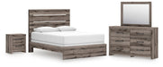 Graystorm Bedroom Set - U&U Home Budget Furniture (Carteret, NJ)
