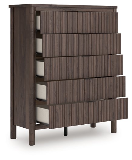 Pamytta Wide Chest of Drawers - U&U Home Budget Furniture (Carteret, NJ)