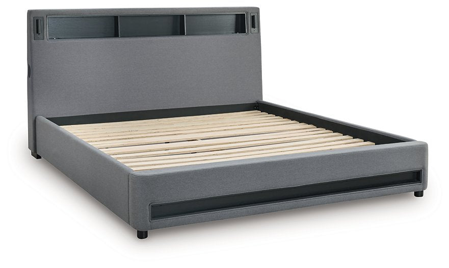 Verishaw Upholstered Bed - U&U Home Budget Furniture (Carteret, NJ)