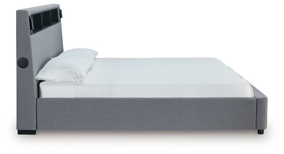 Verishaw Upholstered Bed - U&U Home Budget Furniture (Carteret, NJ)