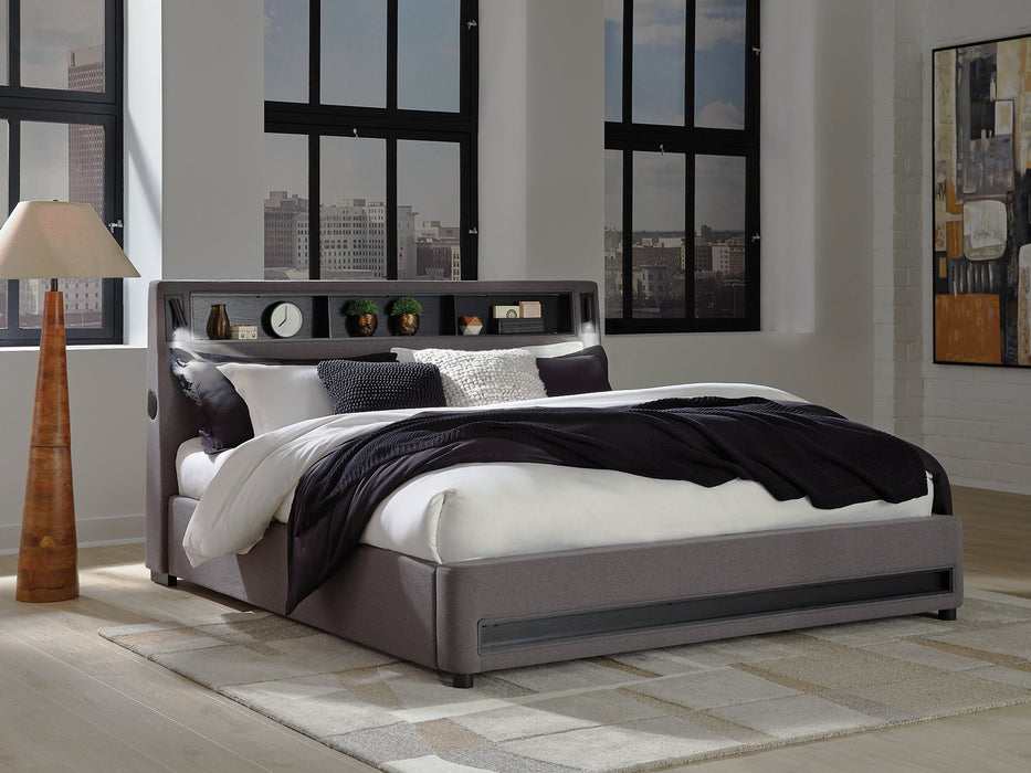 Verishaw Upholstered Bed - U&U Home Budget Furniture (Carteret, NJ)