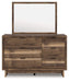 Chirason Dresser and Mirror - U&U Home Budget Furniture (Carteret, NJ)