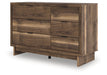Chirason Dresser and Mirror - U&U Home Budget Furniture (Carteret, NJ)