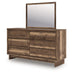 Chirason Dresser and Mirror - U&U Home Budget Furniture (Carteret, NJ)