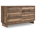 Chirason Dresser and Mirror - U&U Home Budget Furniture (Carteret, NJ)