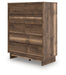 Chirason Wide Chest of Drawers - U&U Home Budget Furniture (Carteret, NJ)