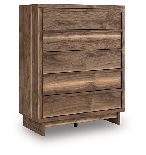 Chirason Wide Chest of Drawers - U&U Home Budget Furniture (Carteret, NJ)