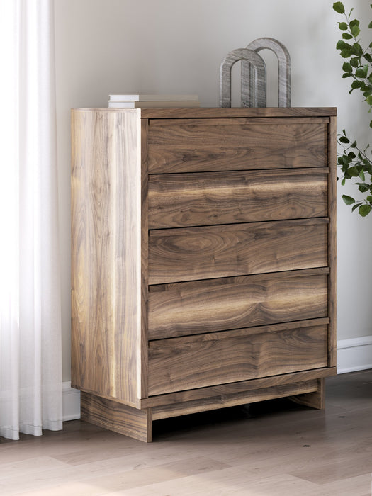 Chirason Wide Chest of Drawers - U&U Home Budget Furniture (Carteret, NJ)