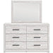 Cayboni Dresser and Mirror - U&U Home Budget Furniture (Carteret, NJ)
