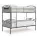 Lanceburg Bunk Bed with Ladder - U&U Home Budget Furniture (Carteret, NJ)