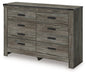 Frandern Dresser and Mirror - U&U Home Budget Furniture (Carteret, NJ)
