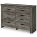 Frandern Dresser and Mirror - U&U Home Budget Furniture (Carteret, NJ)