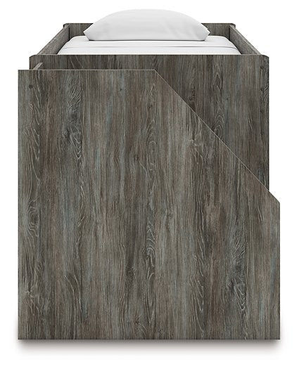 Frandern Loft Bed with Drawer Storage - U&U Home Budget Furniture (Carteret, NJ)