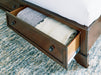 Trellington Sleigh Storage Bed - U&U Home Budget Furniture (Carteret, NJ)