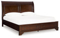 Trellington Sleigh Storage Bed - U&U Home Budget Furniture (Carteret, NJ)