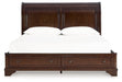 Trellington Sleigh Storage Bed - U&U Home Budget Furniture (Carteret, NJ)