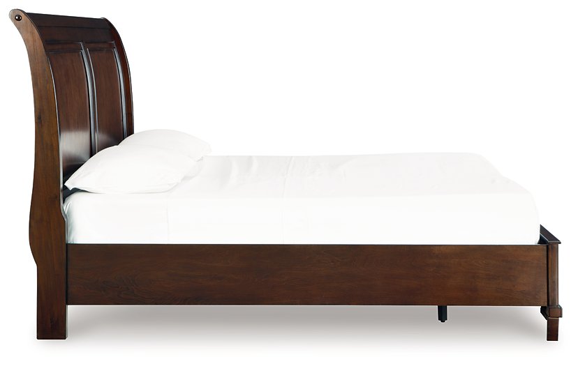 Trellington Sleigh Storage Bed - U&U Home Budget Furniture (Carteret, NJ)